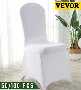 VEVOR 50 100PCS Pokrywa krzesła ślubne spandex odcinek do restauracji bankiet El Dining Party Universal Cover 2205122012795