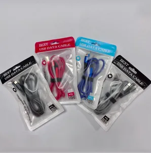 Cavo di ricarica da 1,2 m di alta qualità Cavo multiporta USB tipo C 3 in 1 per Huawei Samsung Galaxy Xiaomi 12 OPPO con pacchetto pp