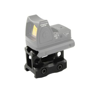 100 pezzi tattici da 20 mm per portata di portata picatinny monte montante per ambito ottico Sight 3 slot Adattatore