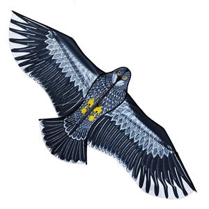 Kite Accessories 3D 11m Flat Eagle Big Fly Bird For Children Flying s Windsock Outdoor Toys Garden Cloth Kids 230426