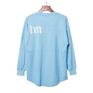 Mens Palms Long Sleeved Shirts Designer PA Angels Graphic T Shirt Womens Letter Tryckt Grafisk tee 540