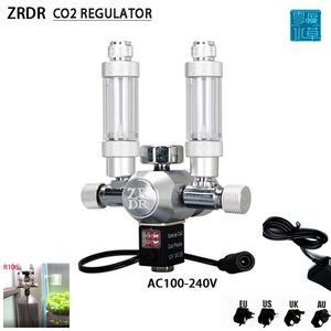 Equipment Aquarium CO2 Regulator med magnetventilbubblan Counter Control System Kit Aquatic Plant Fish Tank CO2 Tryck minskar ventilen