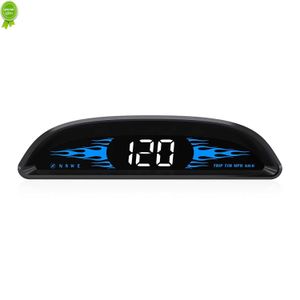 Tachimetro GPS digitale universale Car HUD Head Up Display Misuratore di velocità GPS multifunzione Accessori elettronici per tutte le auto