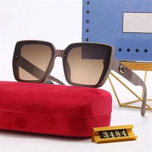 2023 Designer męskie okulary przeciwsłoneczne wysokie płaskie sport sportowy Ramka luksusowy starożytne modne podróżowanie Sunproof Adumbral Beach okulary UV400 z pudełkiem podarunkowym