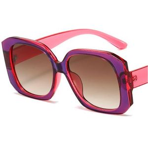 NEW Sunglasses Unisex Sun Glasse Candy Color Eyewear Anti-UV Spectacles Oversize Frame Eyeglasses Simplity Goggles Ornamental