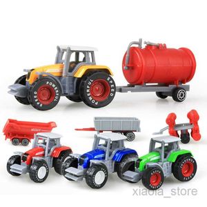 Diecast Model Cars Classic Mini Alloy Engineering Car Spielzeug für Kinder Traktor Farm Vehicle Model Boy Toys Oyuncak Gift Kids Toys Boys