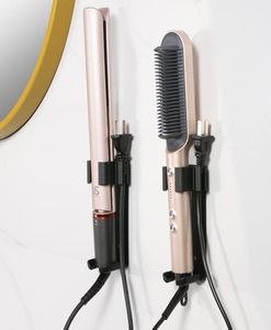 ROCK SALBER SALBER SALBER STYLIONA STYLIONA Curling Iron Curler Organizator aluminium stojak na stojak na aluminium Wspornik czarny 06151428041