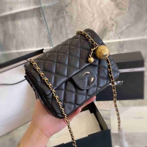Designer Channel Cc Damen Chanei Bag Style Small Xiangfeng Bright Leather Shoulder Bag Square Fat Chain Bag Rhombus Pattern Vielseitiger Cross-Body