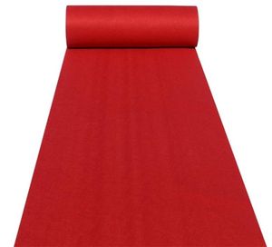 5m 10 m bröllopsgång Runner White Blue Red Rug Carpet Inomhus utomhusbröllop Party Tjocklek2 mm 2203015237987