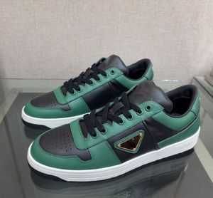 Modedesign prax 01 män sneakers skor i centrum skateboard promenader komfort vit svart kalv mocka röd blå mesh andedräkt comfort casual promenad eu38-46