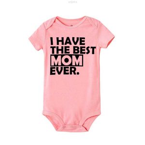 Giyim Setleri Pamuk Butik Toptan Yaz Mektubu Baskı Özelleştirilmiş Polyester Yürümeye Başlayan Bebek Bodysuits Çocuk