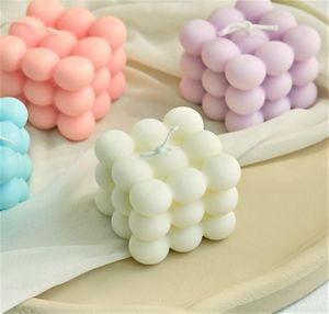 Scented Soy Wax Bubble Cube candle molds silicone - Perfect Aromatherapy and Relaxing Birthday Gift (1PC)