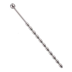 Sex Toy Massager Male Stainless Steel Urethral Plug Sounding Penis Urethra Stimulate Rod Toys for Men