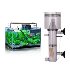 Tillbehör Aquarium Marine Fish Coral Tank RS4002 RS4003 Internt Hang on Air Driven Protein Skimmer med trästenslang