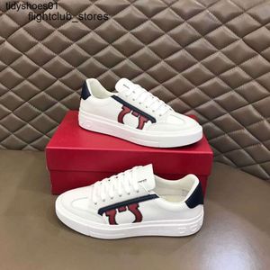 Feragamo Casual Luxury Sports Designer Sow Trendy Low Top Moda Motion Mens Casual Sapatos Versáteis Confortável PMBX B921