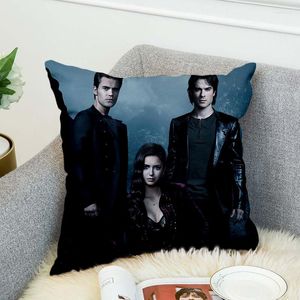 Pillow Case The Vampire Diaries Polyester 3d All Ove Printed Decorative Pillowcases Throw Cover Style-6