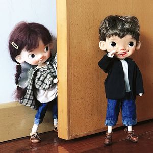 Dolls Amzing Expression 16 Big Head Pii com Mãos e Pés Free Girl Body Pipi safado feliz BJD 230427