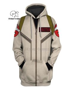 PLstar Cosmos Ghostbusters Venkman Held Bekleidung 3D HoodiesSweatshirt Winter Herbst lustig Harajuku Langarm Streetwear 2202123297224229