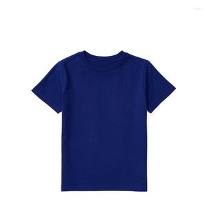 T-shirt da uomo Maglietta corta da bambino in cotone con cavallo piccolo Top Manica da indossare per bambini