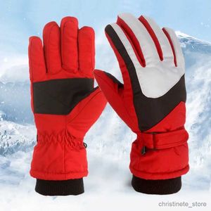 Guanti per bambini Nuovi guanti da sci caldi antivento Guanti invernali da equitazione per bambini Pattinaggio sulla neve Snowboard Guanti impermeabili per bambini R231128