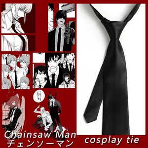 Parti Malzemeleri Chainsaw Man Denji Makima Power Aki Hayakawa Tie Cosplay Anime Demon Neck Ties Cadılar Bayramı Kostümleri Aksesuarlar Props