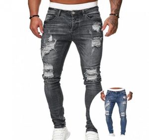 Men039s Dżinsy Trendy spodnie Solidny kolor BodyCon Warstant Slim Fit Spring Pantsmen039s Men039Smen039S1716613