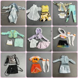 Куклы оригинал может выбрать Rainbow Big Sister Multistyle Dress Up Oping Accessories Dolls Girls Play House Gift Toys 230427