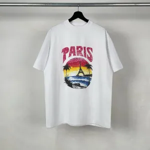 Mäns plus tees polos hip hop muskel passform böjd hem vit bomull anpassade tryck män kvinnor t shirt casual kvantitet trend överdimensionerad xs-l 7543