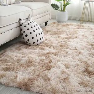 Carpets Fluffy Large Carpet Living Room Plush Lounge Rug In The Bedroom Floor Mat Soft Velvet Carpets for Children Kids Decoration