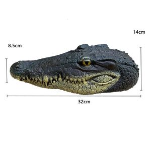 Garden Decorations Simulated Head Animal Decoration Yard Pond Floating Outdoor Pool Simulation 231127