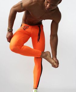 Hosen Mode Männer sexy enge Hose lässige Jogginghosen mit niedriger Steigung elastischer dünne dünne Hose Kompressionsspurböden Leggings Leggings