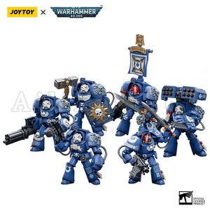 Figuras militares JOYTOY 1/18 Action Figure 6 PÇS/SET 40K Ultra Terminators Anime Modelo Militar 231127