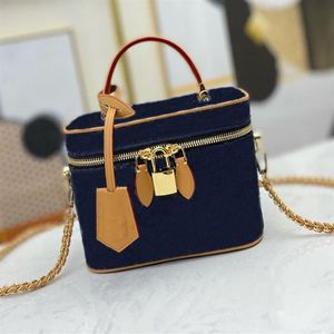 Bolsas de maquiagem de couro cosméticas de qualidade feminino