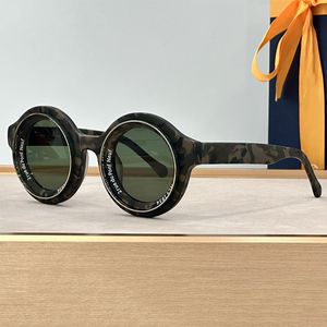 Moda da moda Mente clássica e designer de moldura óculos de sol Glassesz2501U Vintage 2024 Super Vision Paris Men Men da moda Acetato Round ABLE Z2501U ABELHO