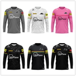 2024 New Penrith Panthers Rugby Shirts Mens Long Sleeves Sportwear Outdoor Sweatshirts