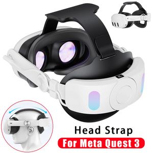 VR AR -enheter Justerbar huvudrem för Meta Quest 3 Upgrade Headband Comfort Headwear Headset Oculus VR Accessories 231128