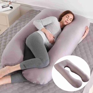 Maternity Pillows 2022 New Full Body Nursing Pregnancy Pillow U-Shaped Maternity For Sleeping With Removable Cotton Cover Q231130