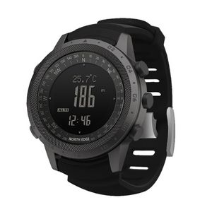 Męski inteligentny zegarek altimeter barometr Compass Army wojskowy Smartwatch Smartwatch pływanie bieganie Wodoodporne 50 m