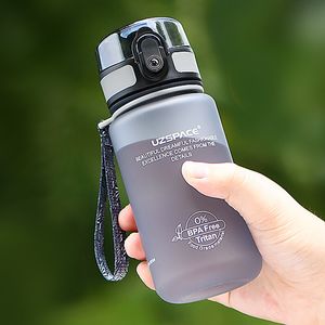 Su Şişeleri Uzspace 350ml Çocuklar Su Şişesi Tritan BPA ÜCRETSİZ Çocuklar Su Şişesi Sızdır Yok Etmez Çevre Dostu Yok Plastik İçkiler 230428