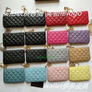 designer purse wallet chanellies card holder Commuter leather change bag card bag diamond grid wind storage bag mini zipper wallet large capacity key