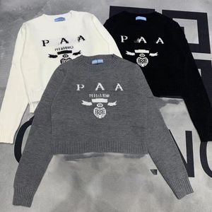 Luxury sweater set Knitwear brand letter S pullover sweater Long sleeve short knitwear embroidery Spring and autumn casual fashion