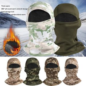 Ciclismo Caps Máscaras Exército Militar Airsoft Cap Homens Balaclava Full Face Máscara Tática Camuflagem Ski Bike Caça Windproof Head Cover Scarf 231128