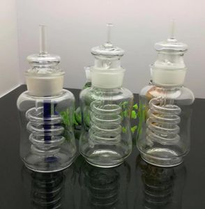 Glaspfeifen Rauchen Manufaktur Mundgeblasene Wasserpfeife Externer Glaskürbis-Wasserpfeifenkessel