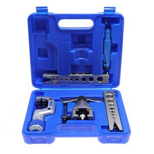 Gereedschap Aria condizionata Kit di espansione per riparazione tubi in rame Stecca per flangia in rame 519mm 3/163 / 4 pollici 5pc Strumento combinato