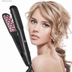 Curling Irons Hair Volumizing Iron Ceramic Corrugated Hair Curler Fluffy Curling Iron Electric Hair Crimper Styling Tools Crimping Hair Iron Q231128