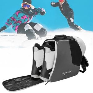 External Frame Packs Ice Skate Shoe Bag Waterproof Snowboard Boot Ski Boots Portable Carry Shoulder Sports Drop 230427