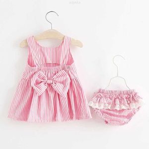 Clothing Sets Girl Cute Bow My Little Black Dress Romper Baby Clothes