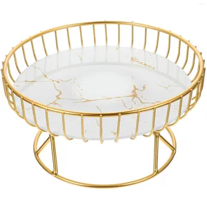 Dinnerware Sets Hollow Storage Container Decorative Basket Creative Serving Tray Kitchen