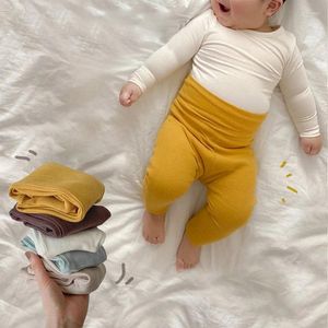 Trousers Baby Girl Leggings Cotton Boys Autumn Spring Ribbed Warm Winter Infant Kids Clothes Skiny Pants Children Casual