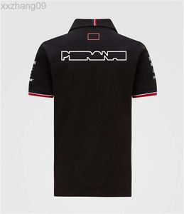 Camiseta 2021 novo produto terno de corrida fórmula um equipe macacão de corrida de manga curta verão roupas de ventilador de carro masculino